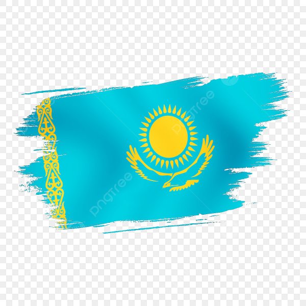 Флаг Казахстана PNG