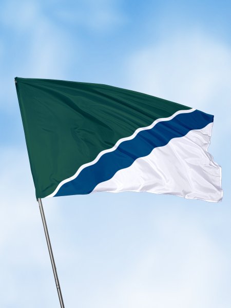 Флажки полиэфирный шелк