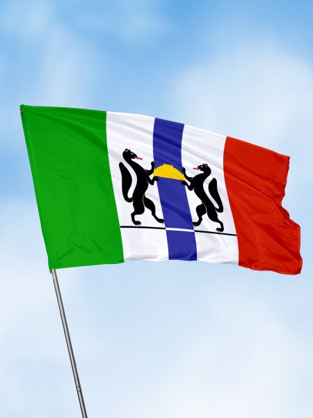 Флаг города Новосибирска