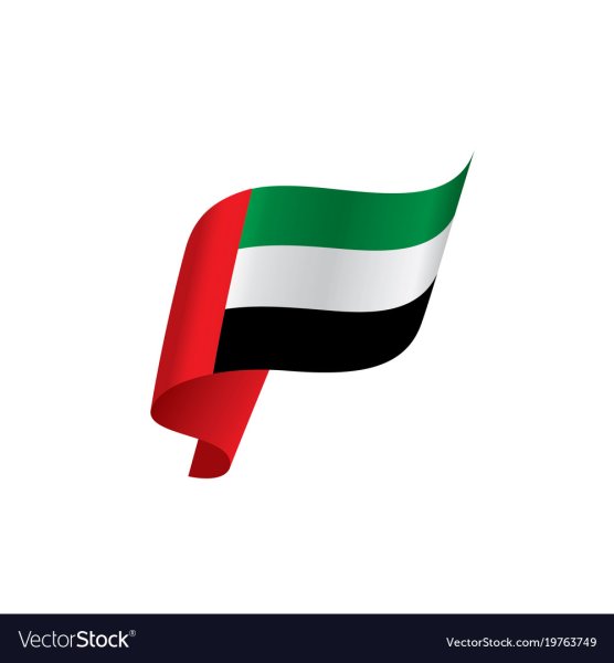 Флаг ОАЭ без фона