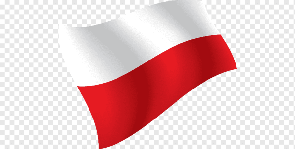 Польский флаг без фона