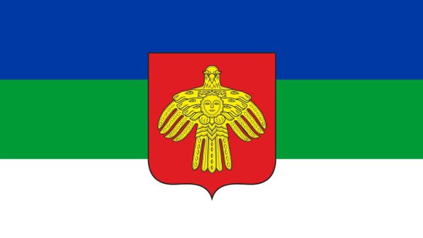Флаг Респ Коми