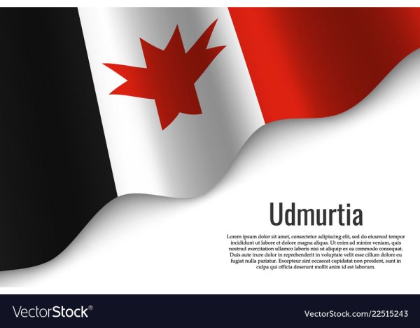 Флаг и герб Удмуртии