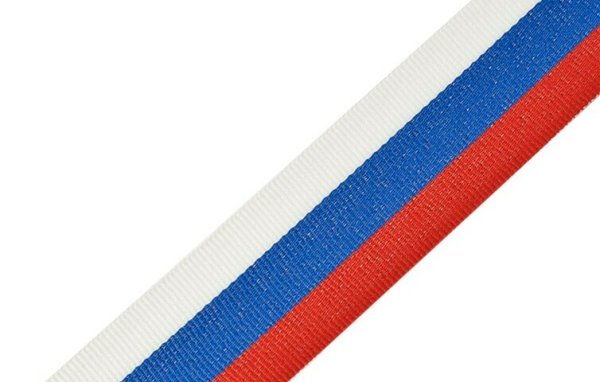 Лента Триколор сбоку рамка