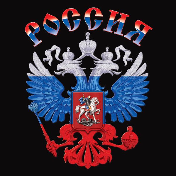 Красивая эмблема России