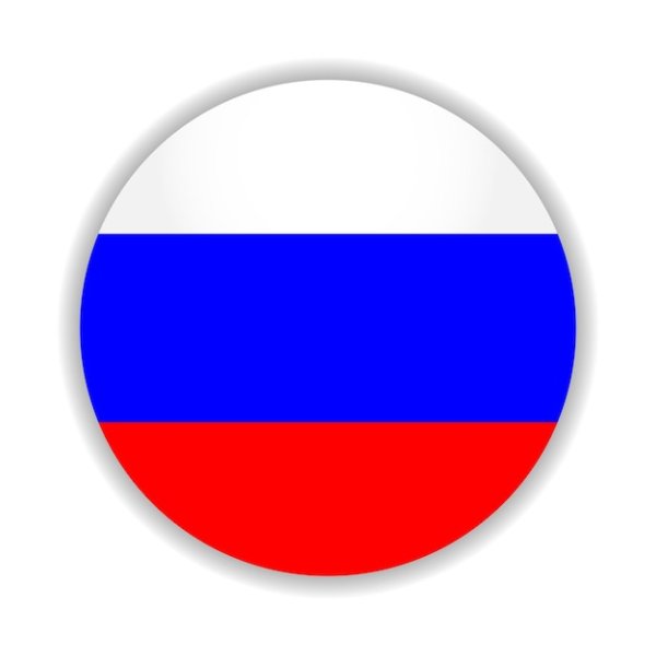 Флаг России в круге