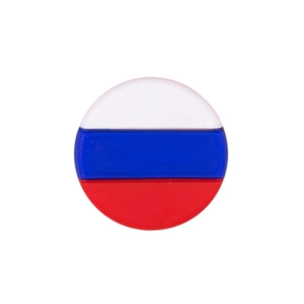 Флажок России круглый