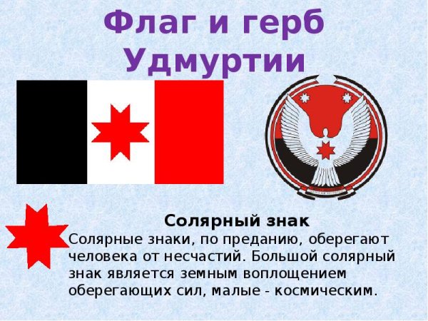 Символика флага Удмуртии