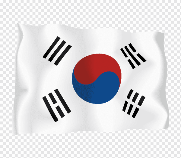 Флаг Республики Корея Южная