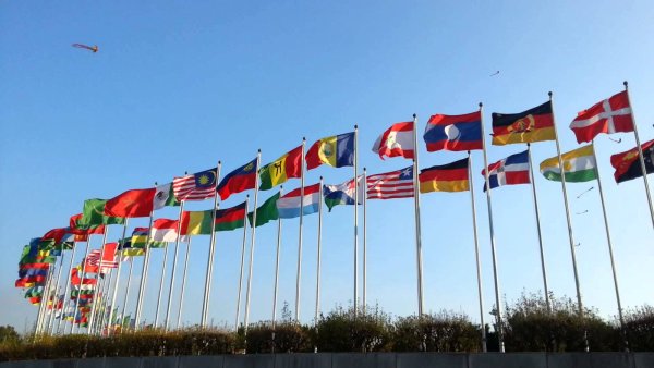 Иностранные флаги