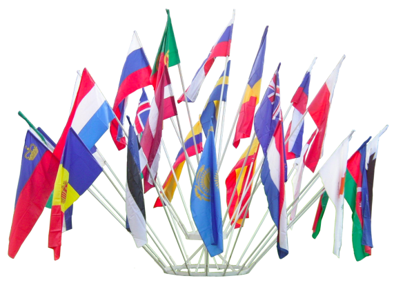 Флажки иностранные