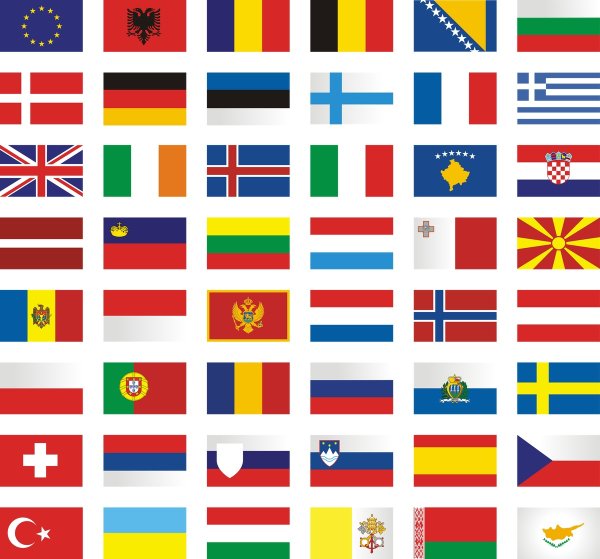 Флаги Европы флаги Европы