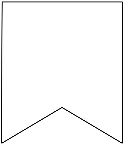 Флажок шаблон