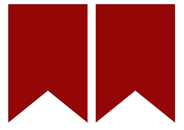 Флажок закладка оранжевый