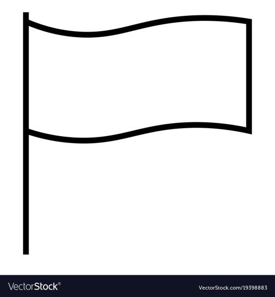 Флажок трафарет