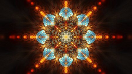 Золотая Мандала Аум