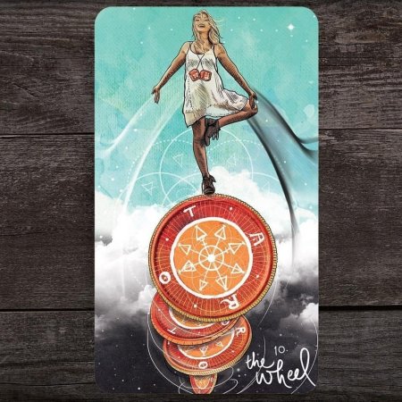 Колесо фортуны Таро светлого провидца
