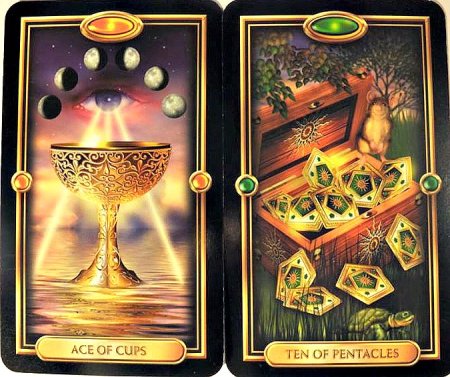 Таро Чиро Марчетти туз жинариев