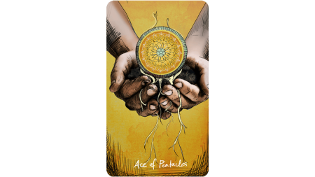 Туз пентаклей Таро провидца