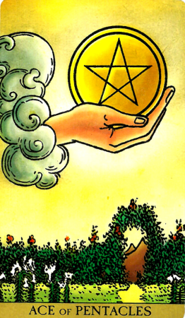 Ace of Pentacles Таро
