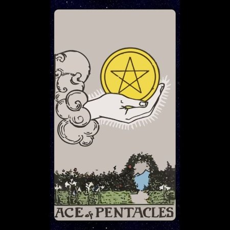 Туз пентаклей Райдера Уэйта