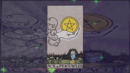 Туз пентаклей на рабочий стол