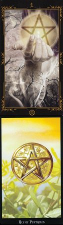 Таро Арканум туз пентаклей