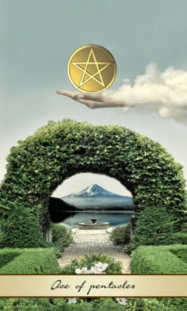 Туз пентаклей Таро