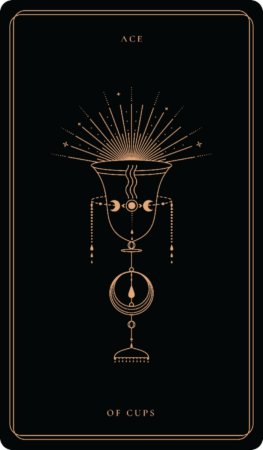 Карта Таро туз кубков