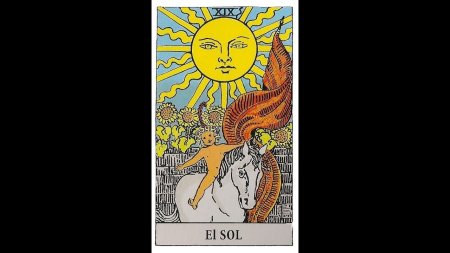 Аркан солнце Таро Уэйта