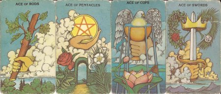 Карта Таро туз младший Аркан