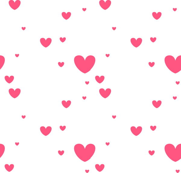 Розовые сердечки