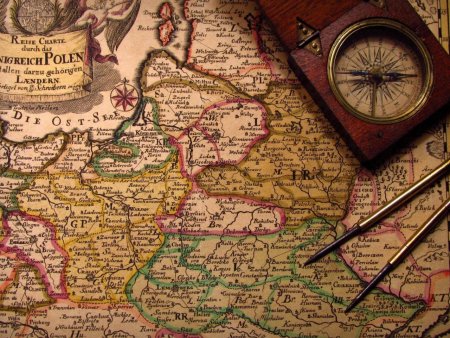 Обои Старая карта