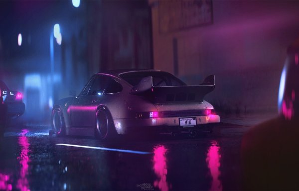 Porsche 911 Night
