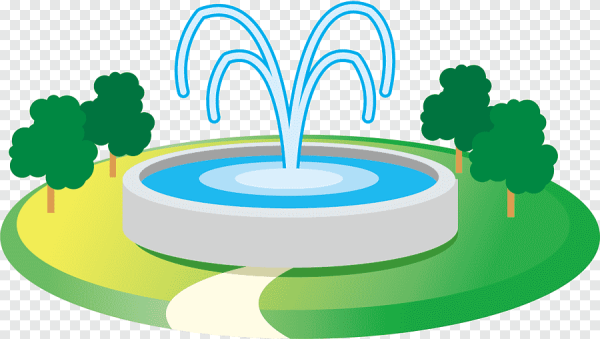 Фонтан мультяшный