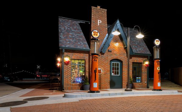 Кафе ночное в Америке