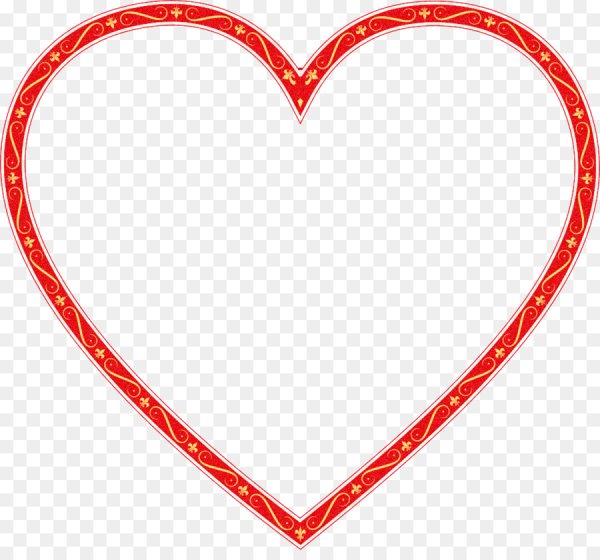 Рамка в виде сердца
