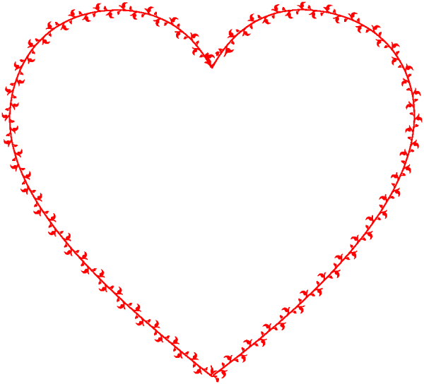 Сердечко прозрачное