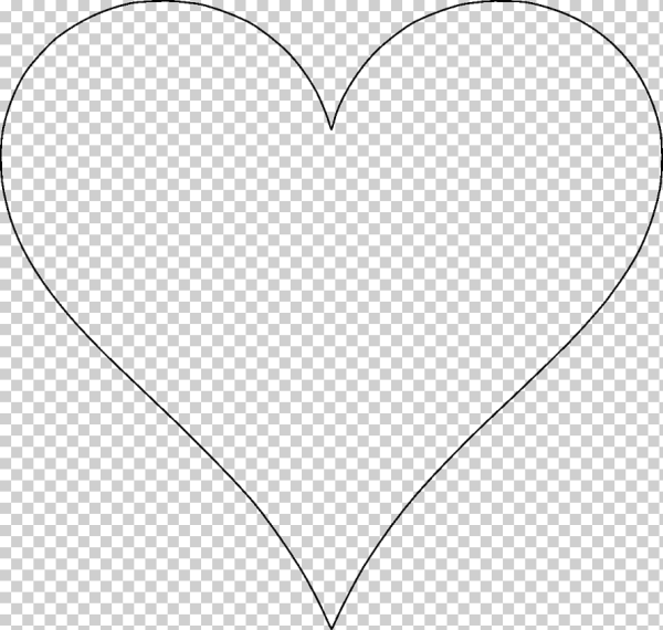 Сердечко вытянутое