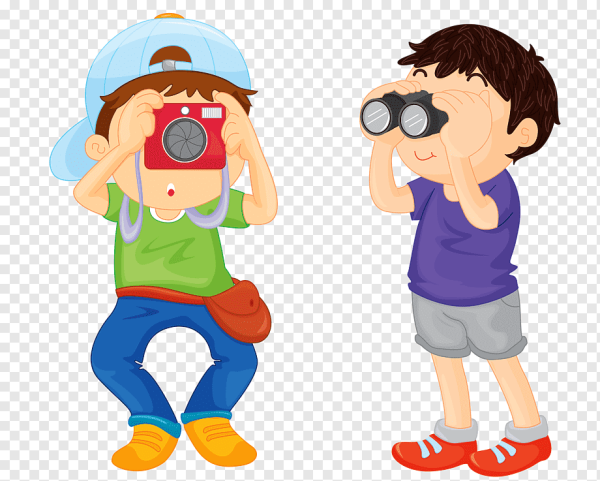 Фотоаппарат для детей в векторе