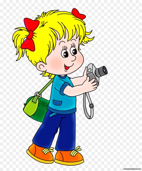 Мальчик с фотоаппаратом рисунок
