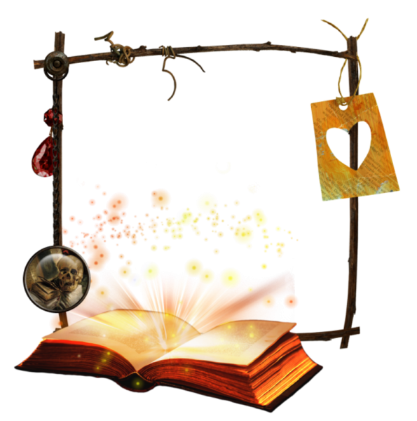 Книжная рамка для текста