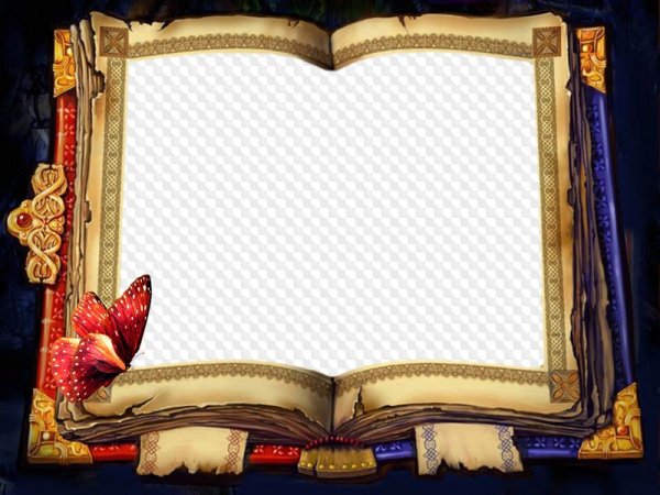 Рамка в виде книги