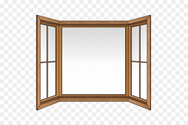 Окно на прозрачном фоне