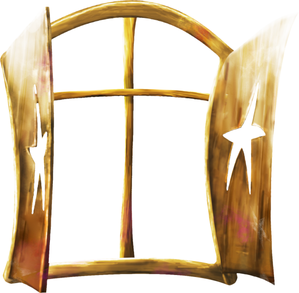 Окошко сказочное