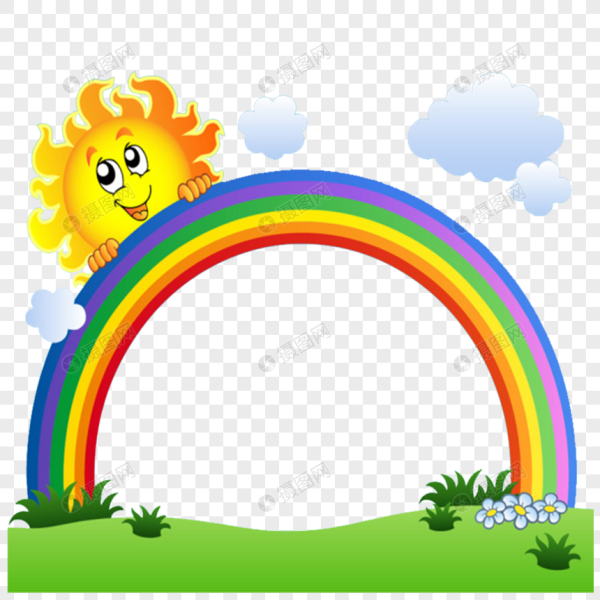 Рамки для детского сада Радуга