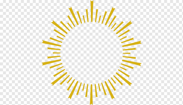 Нимб с лучами