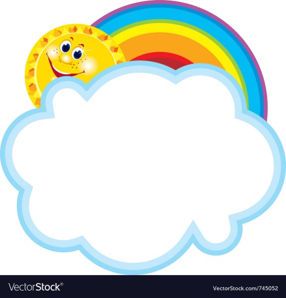 Рамка облачко для текста