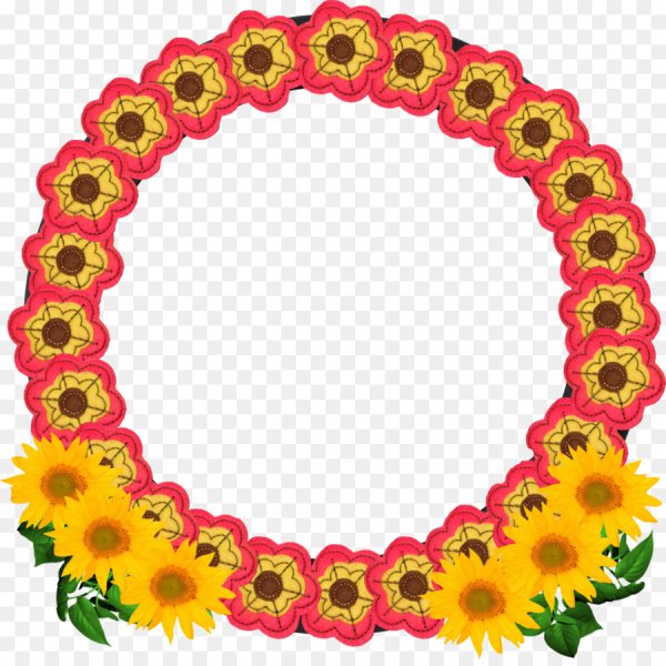 Фоторамка в виде цветка