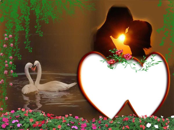 Фоторамки романтичные